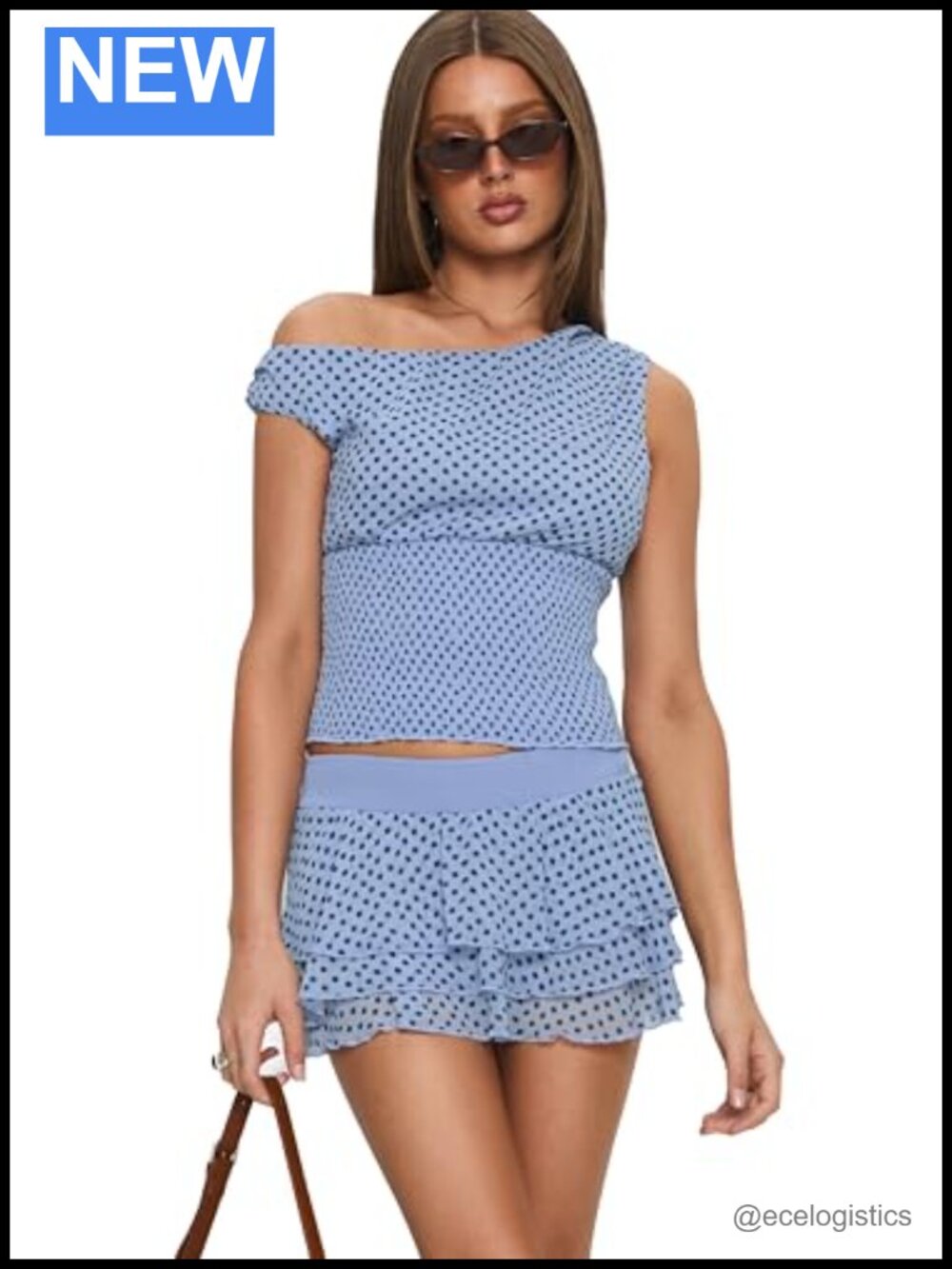 Princess Polly Ready to Party Frill Skort Polka Dot Skirt